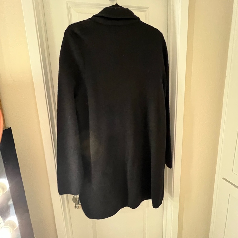 Torrid Black Button-Up Blazer Sweater - Picture 2 of 3